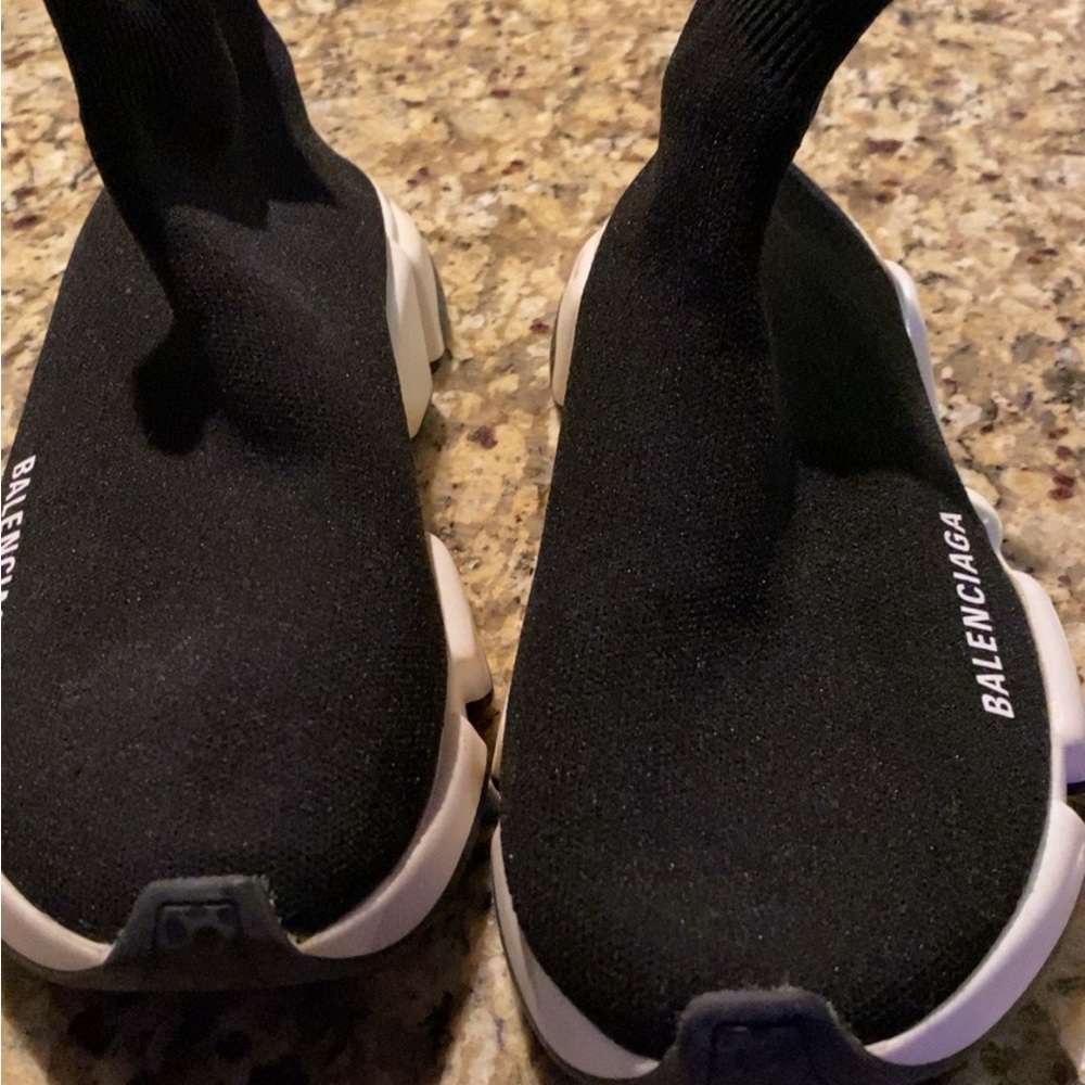 BALENCIAGA woman’s size 9 shoes worn in ok condition posted pics